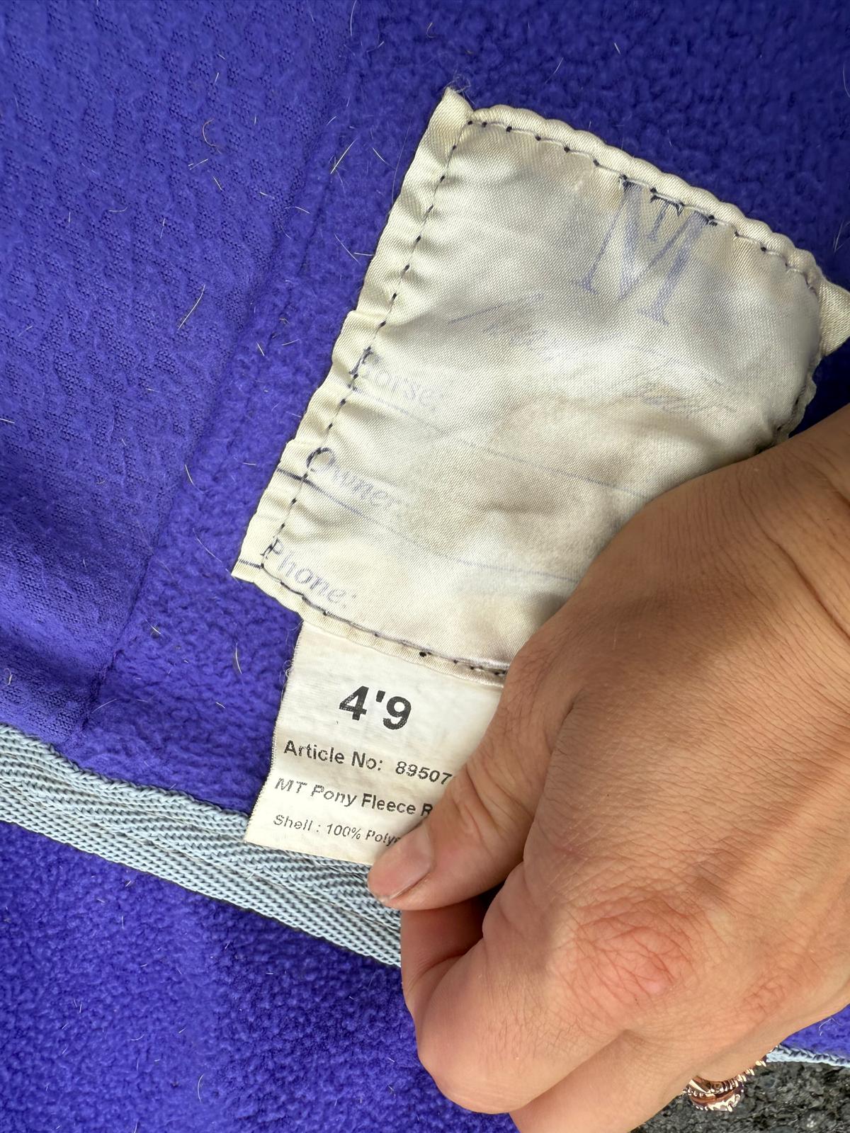 Mark Todd 4’9 Fleece