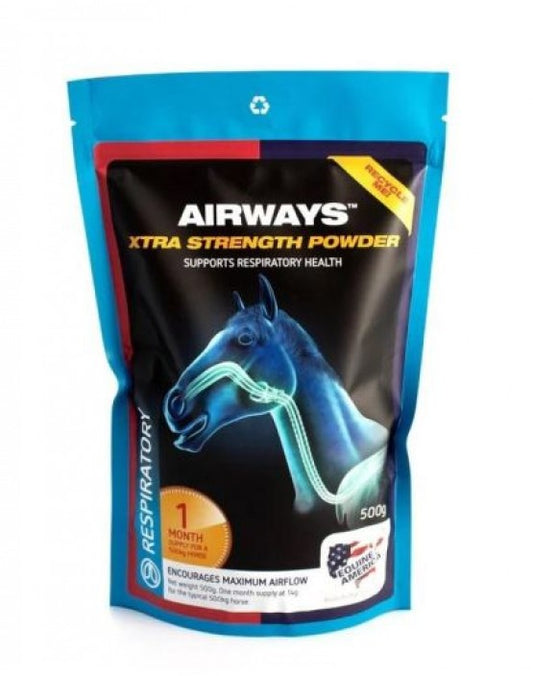 Equine America Airways Xtra Strength Powder 500g