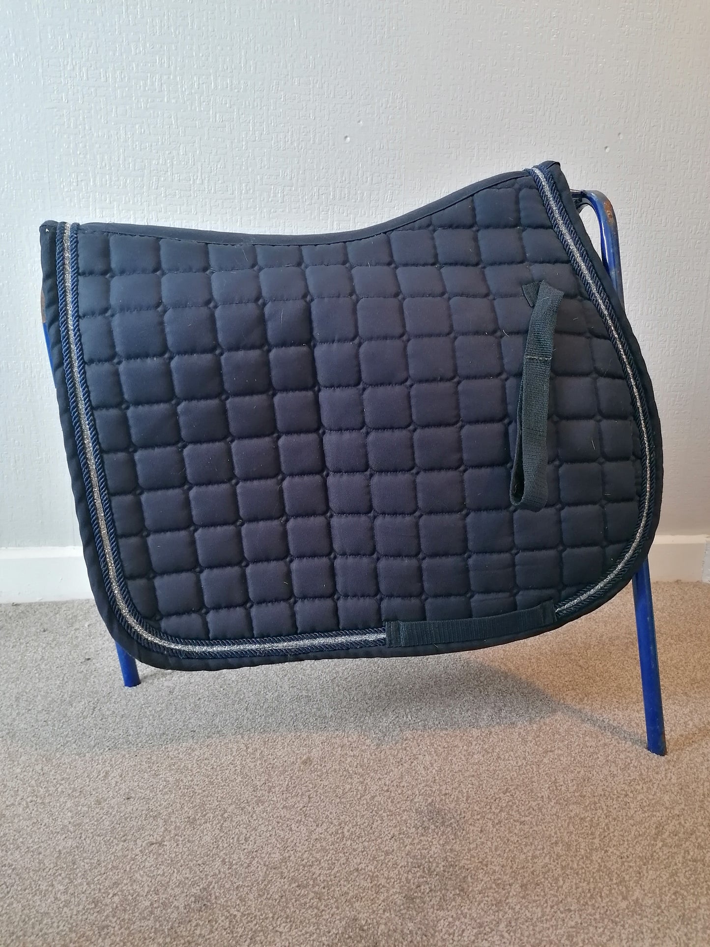 HKM Navy Saddle Pad