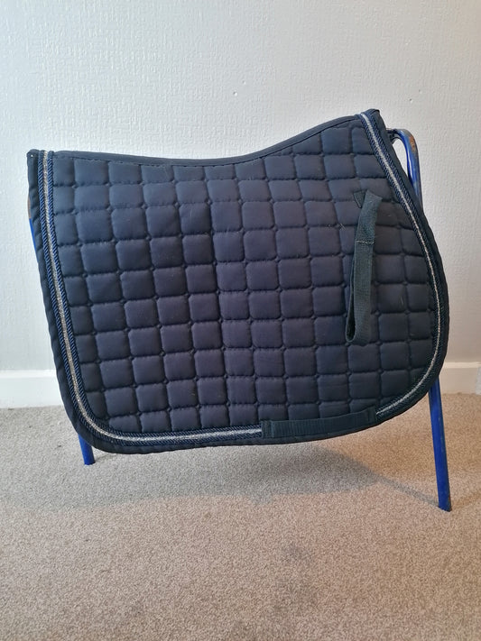 HKM Navy Saddle Pad
