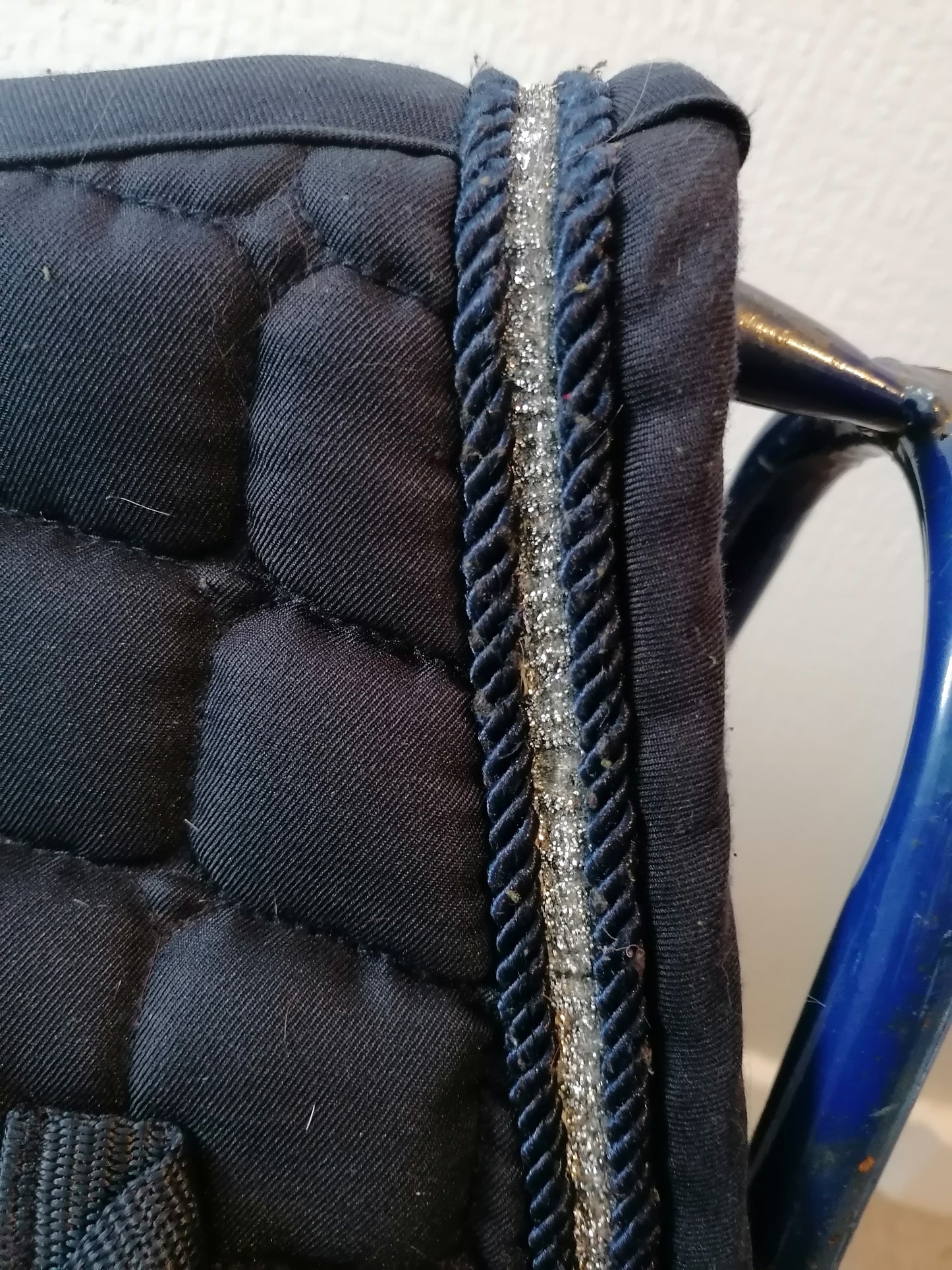 HKM Navy Saddle Pad