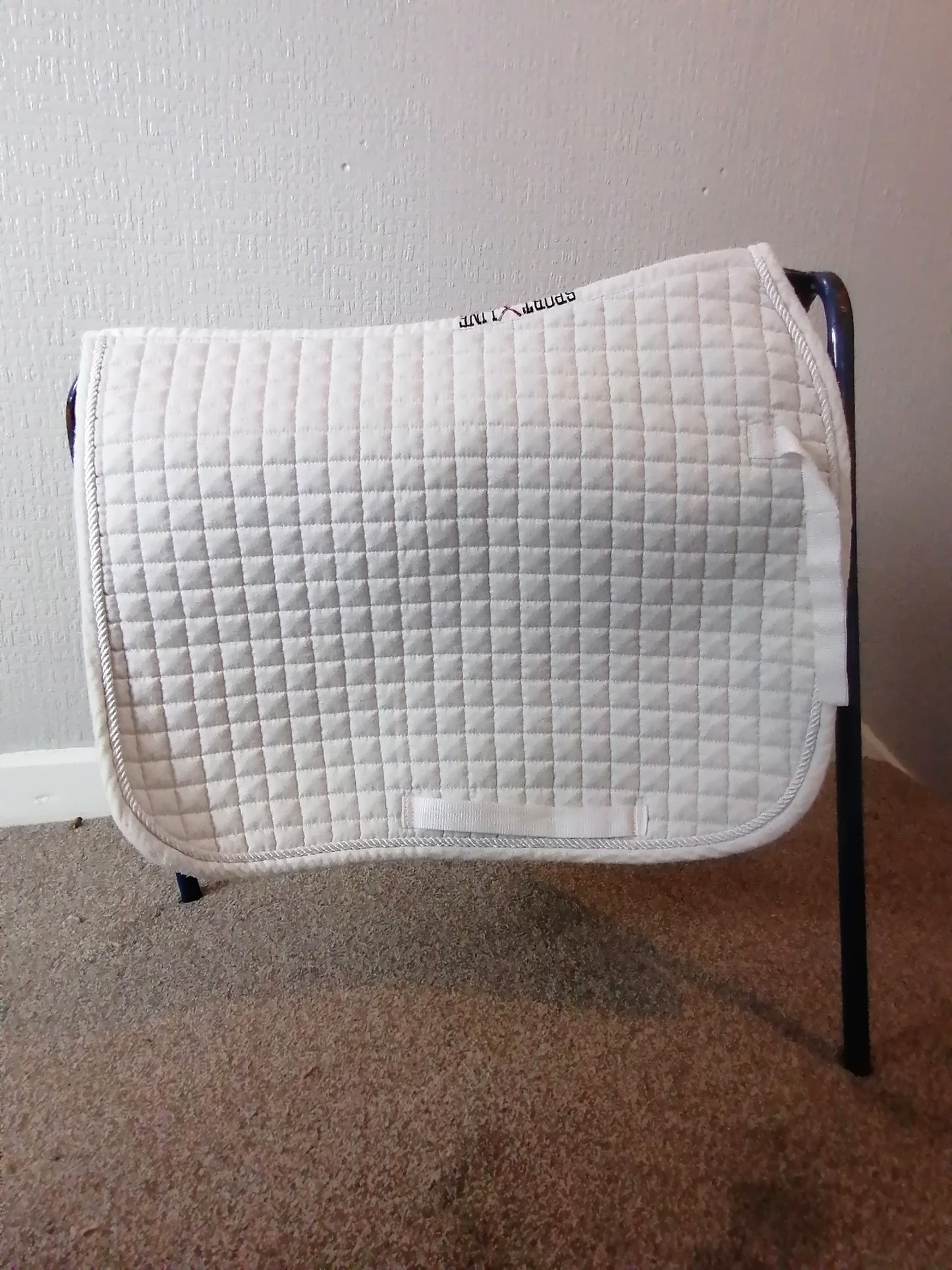 Sport Line White Saddle Pad
