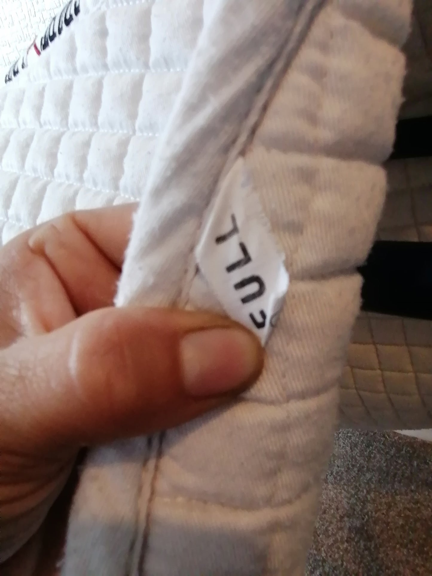 Sport Line White Saddle Pad