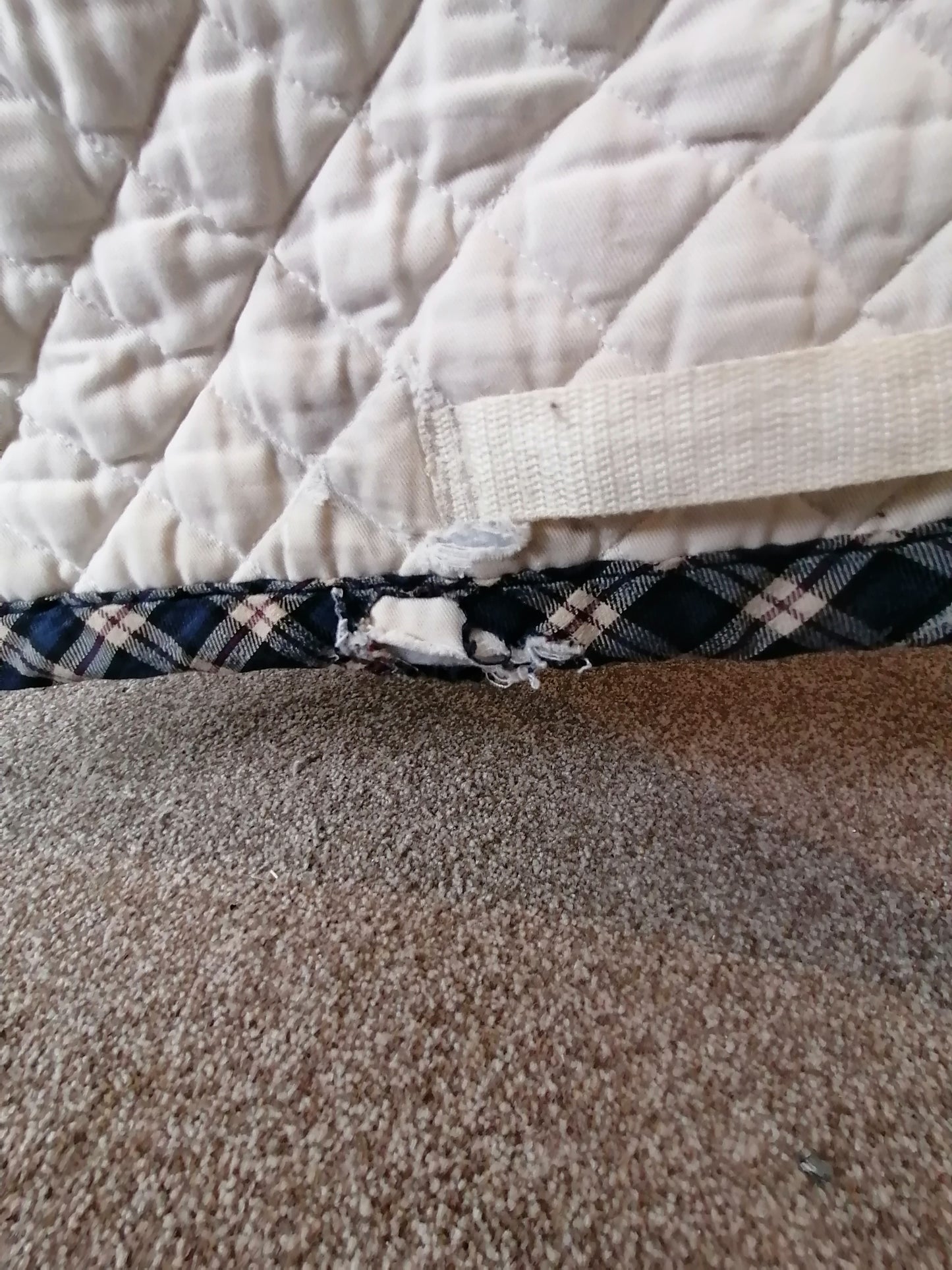 Saddle Pad with Fleece Lining