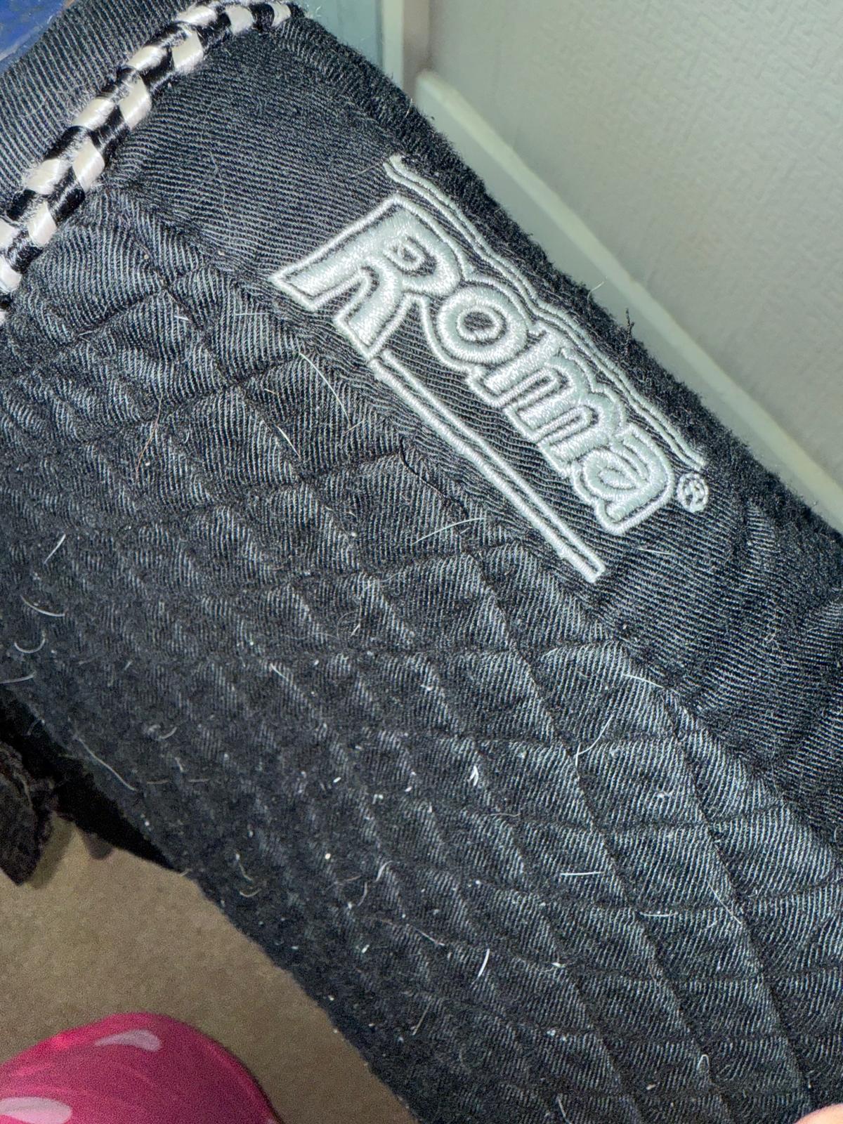 Roma Black Dressage Pad