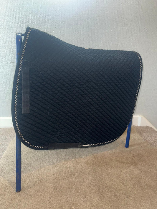 Roma Black Dressage Pad