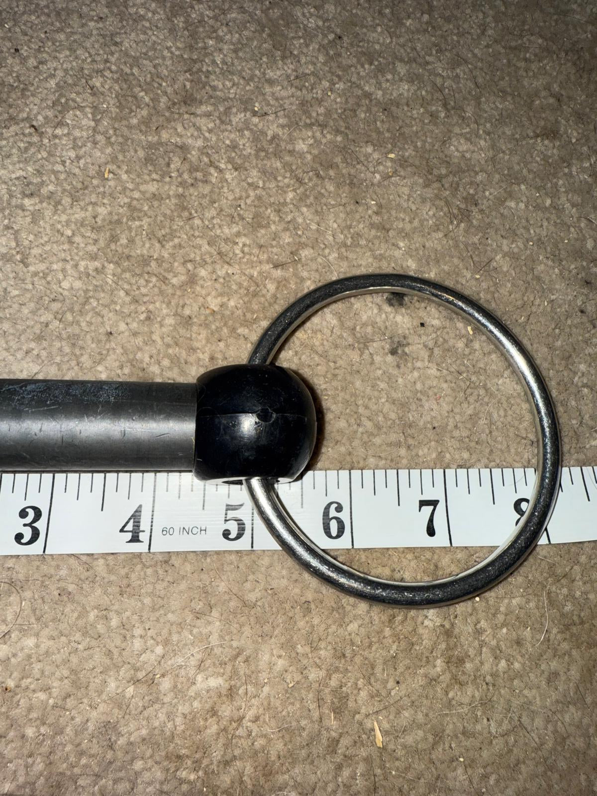 Rubber 4.5” Snaffle