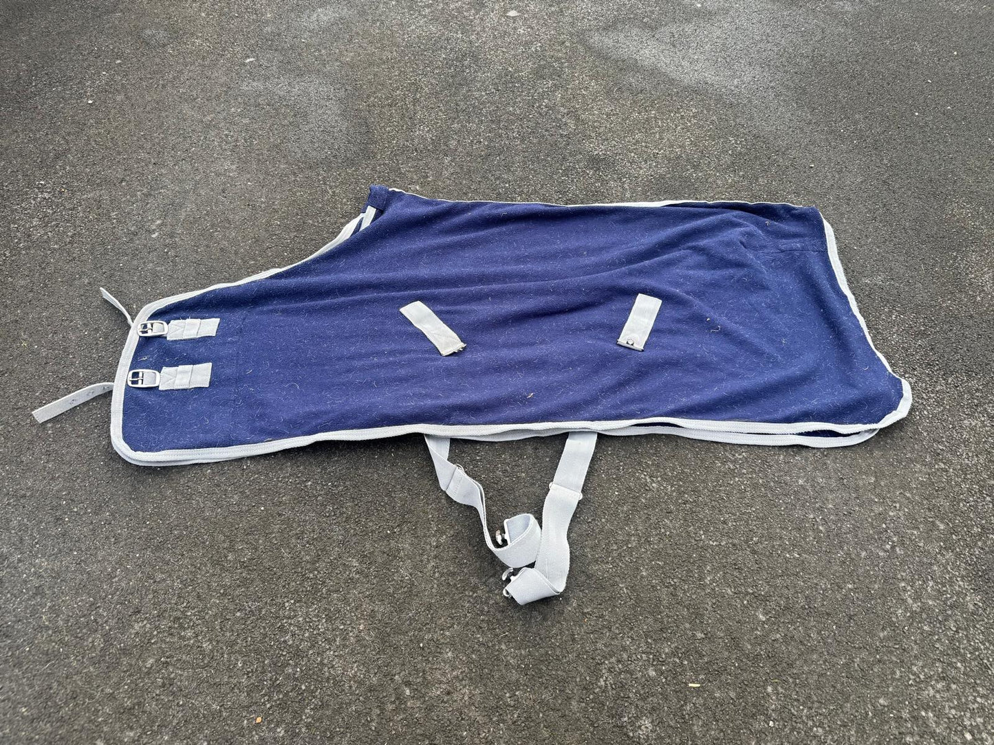 Unbranded Navy Fleece 5’3-5’6