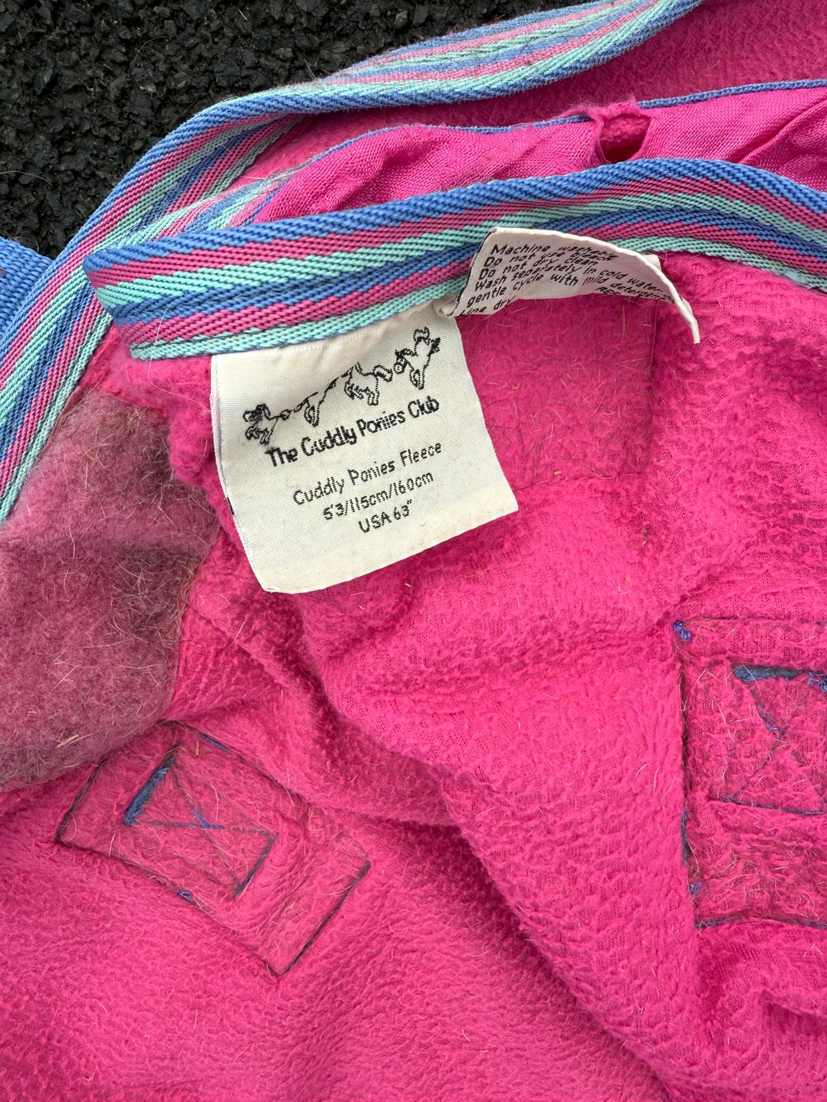 5’3 Cuddly Ponies Fleece