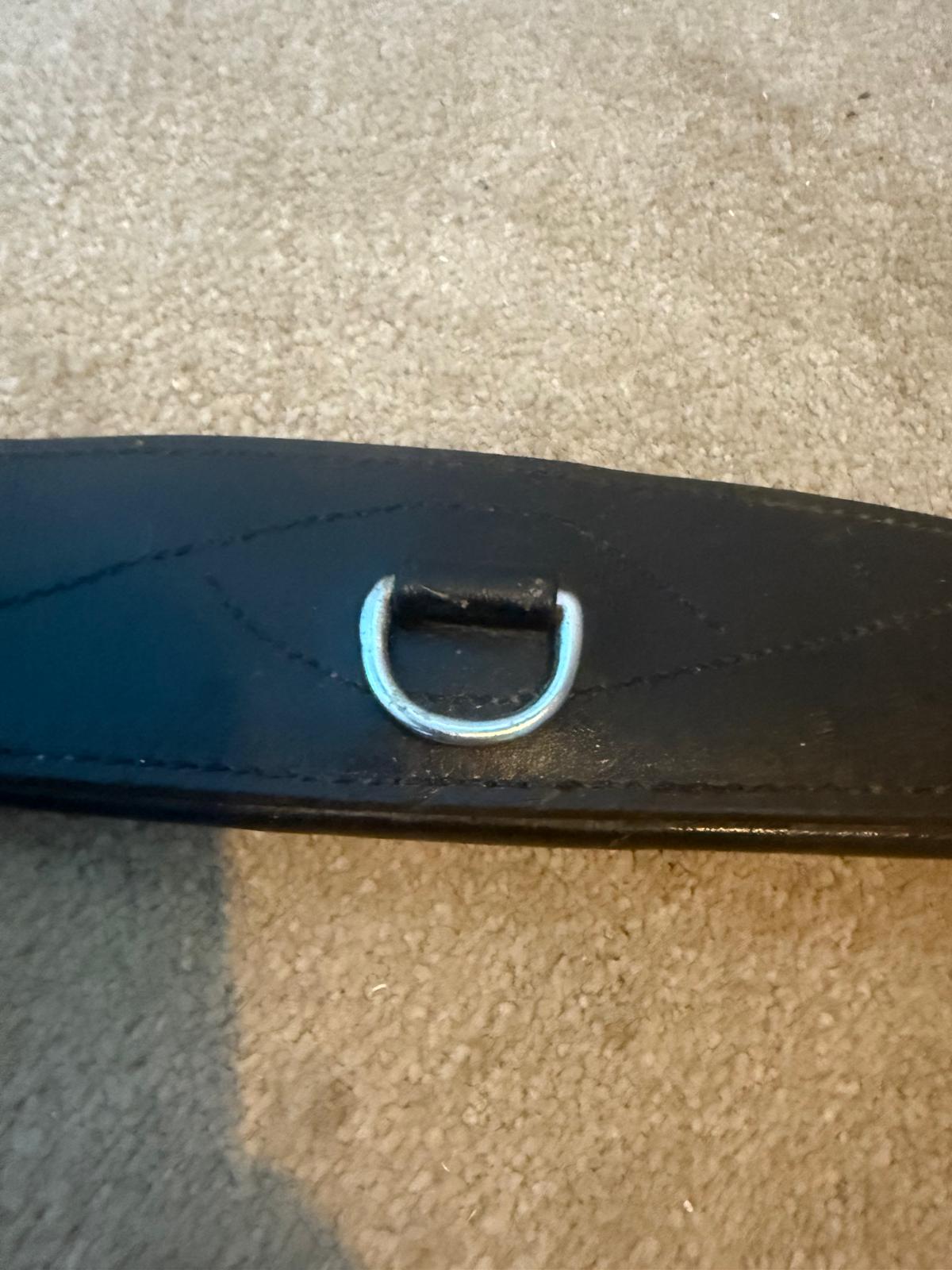 Black Leather 56” Girth